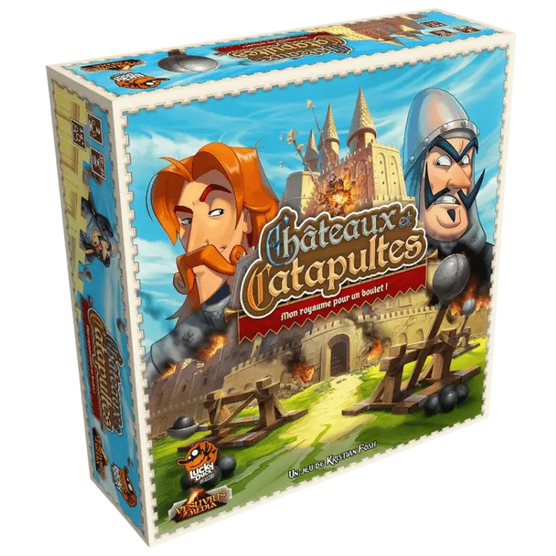 Boîte du jeu Châteaux Et Catapultes