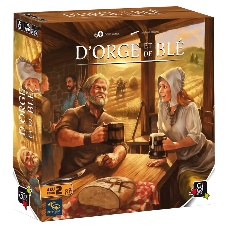 Boîte du jeu D'Orge Et De Blé
