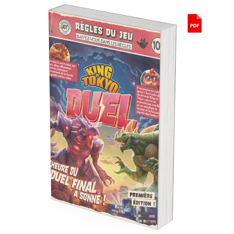 règle de King of Tokyo Duel