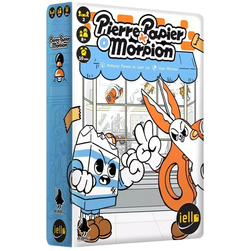Boîte du jeu Pierre Papier Morpion