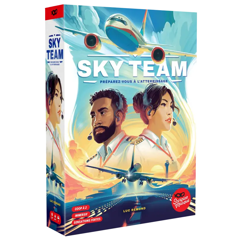 Boîte du jeu Sky Team 🛬