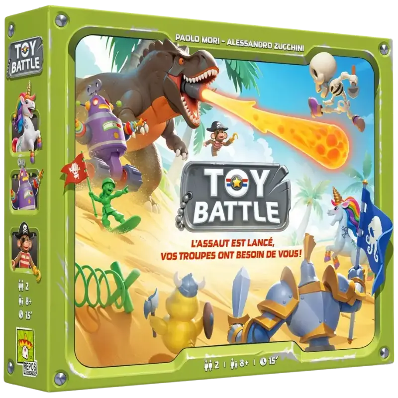 Boîte du jeu Toy Battle