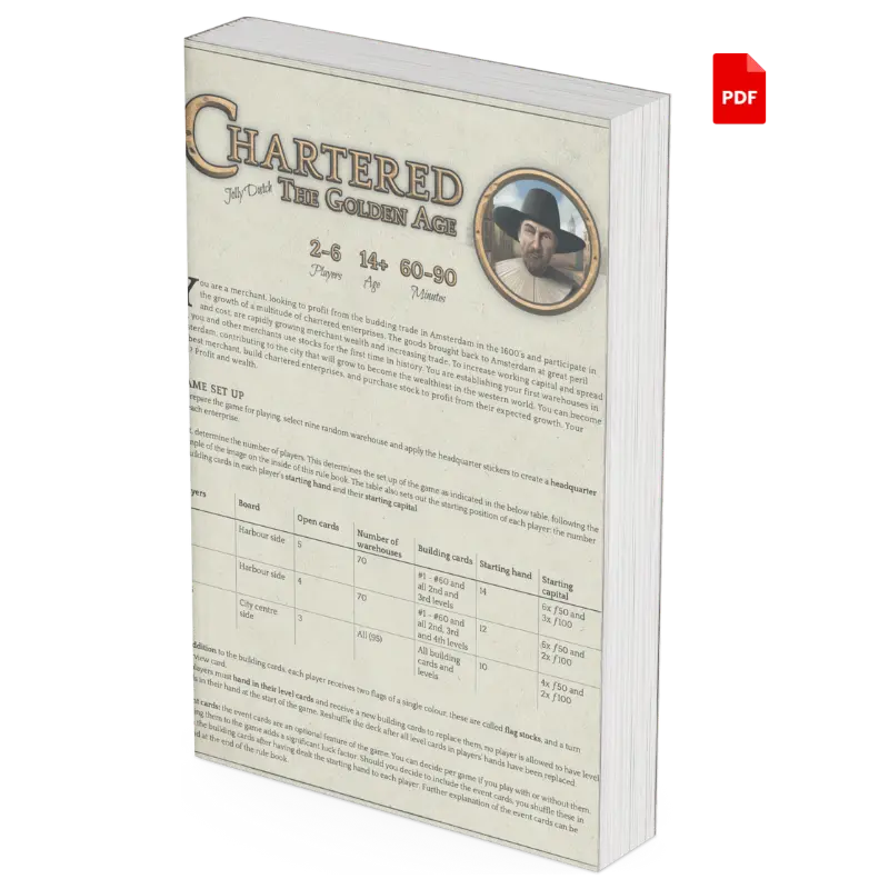 règle de Chartered : The Golden Age 💰