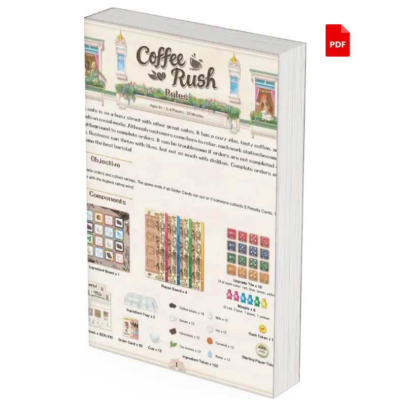 règle de Coffee Rush ☕️