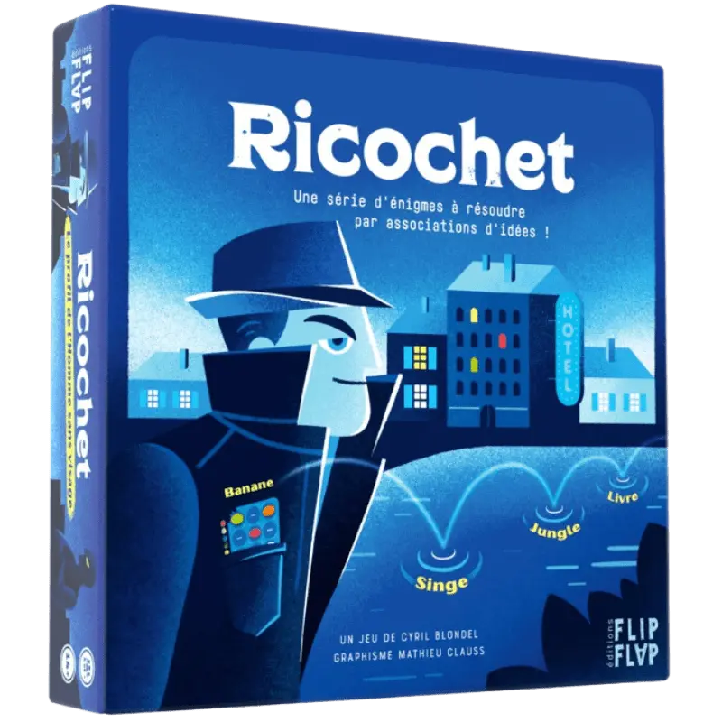Boîte du jeu Ricochet : Le Profil De L'Homme Sans Visage